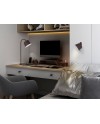 CUCO-SOBREMESA LED CORTEN